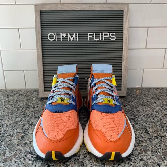 Adidas Nite Jogger Ninja Amber Tint Men’s Sneakers - Picture 4 of 7